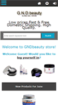 Mobile Screenshot of gndbeauty.com